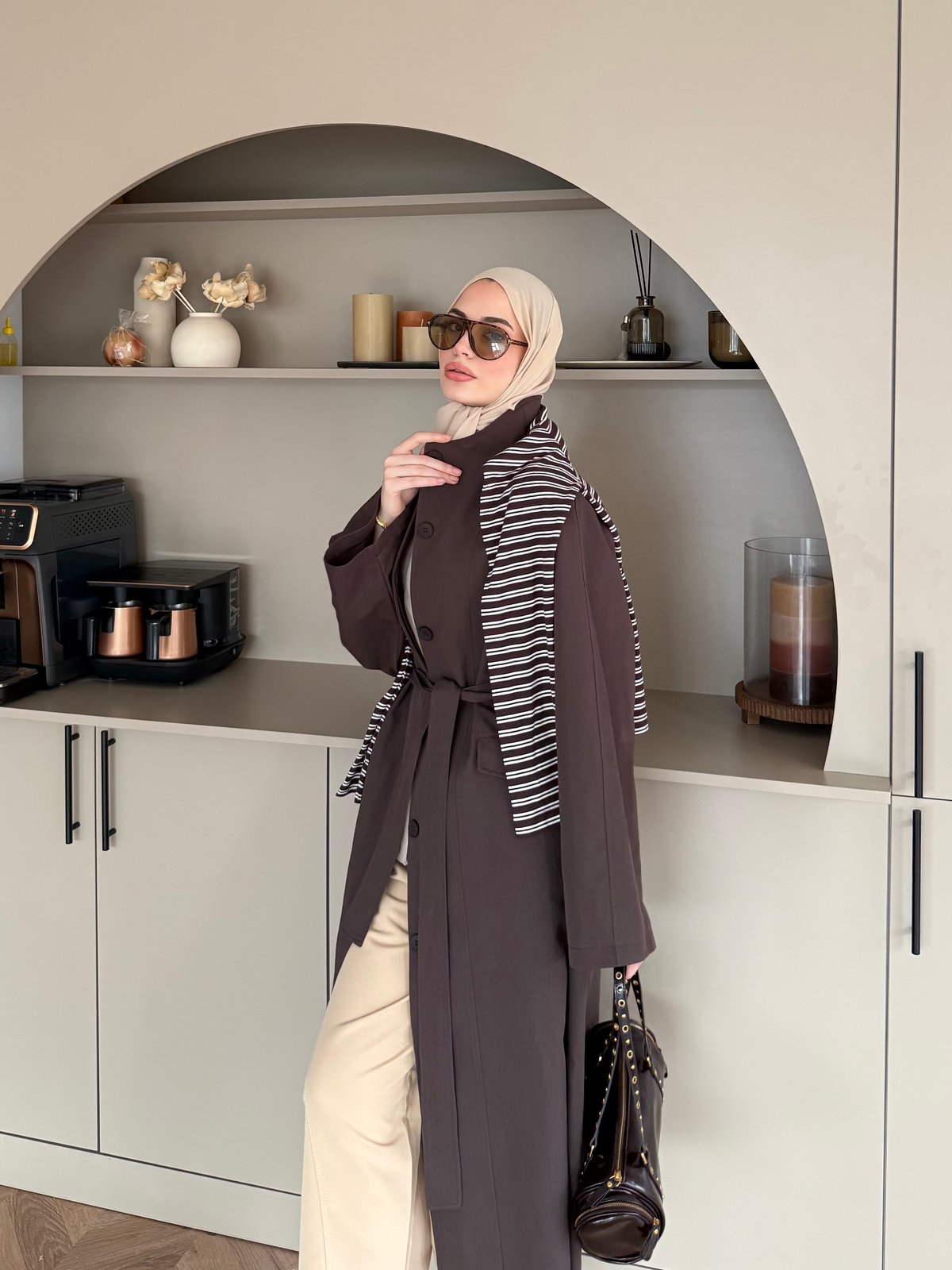 Delora Uzun Trenç Kahve (4570)