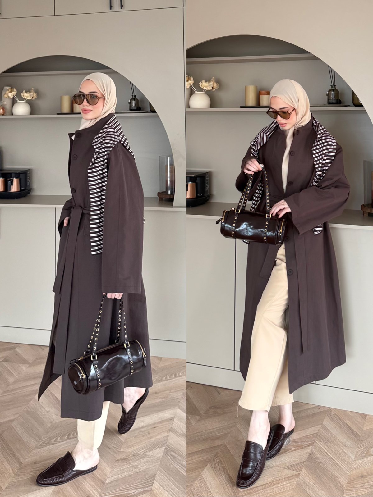 Delora Uzun Trenç Kahve (4570)
