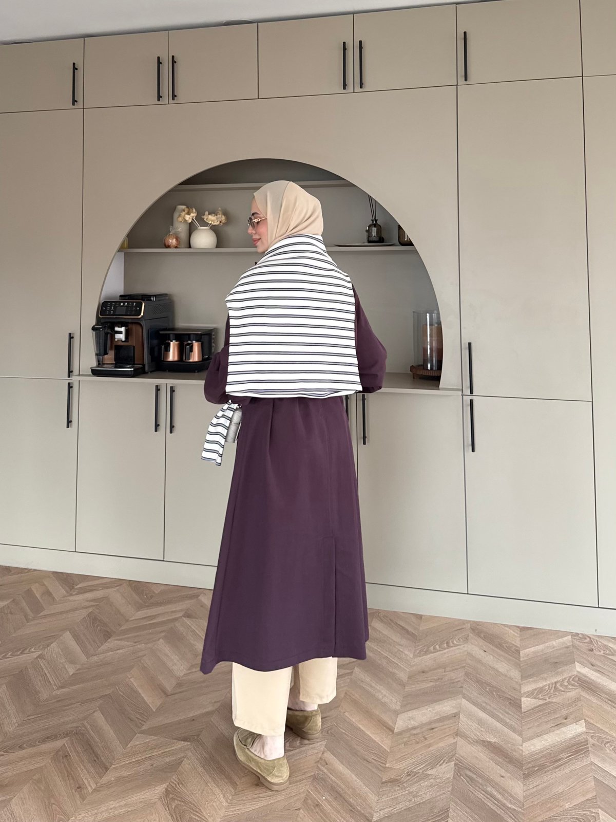Delora Uzun Trenç Mürdüm (4570)