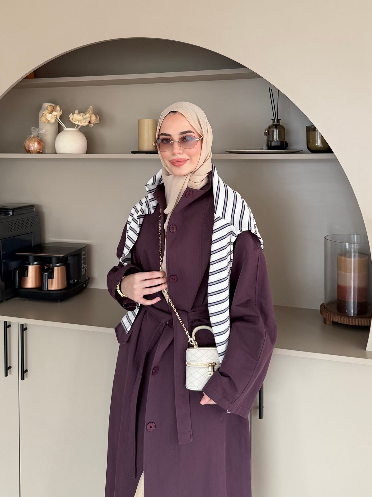 Delora Uzun Trenç Mürdüm (4570)