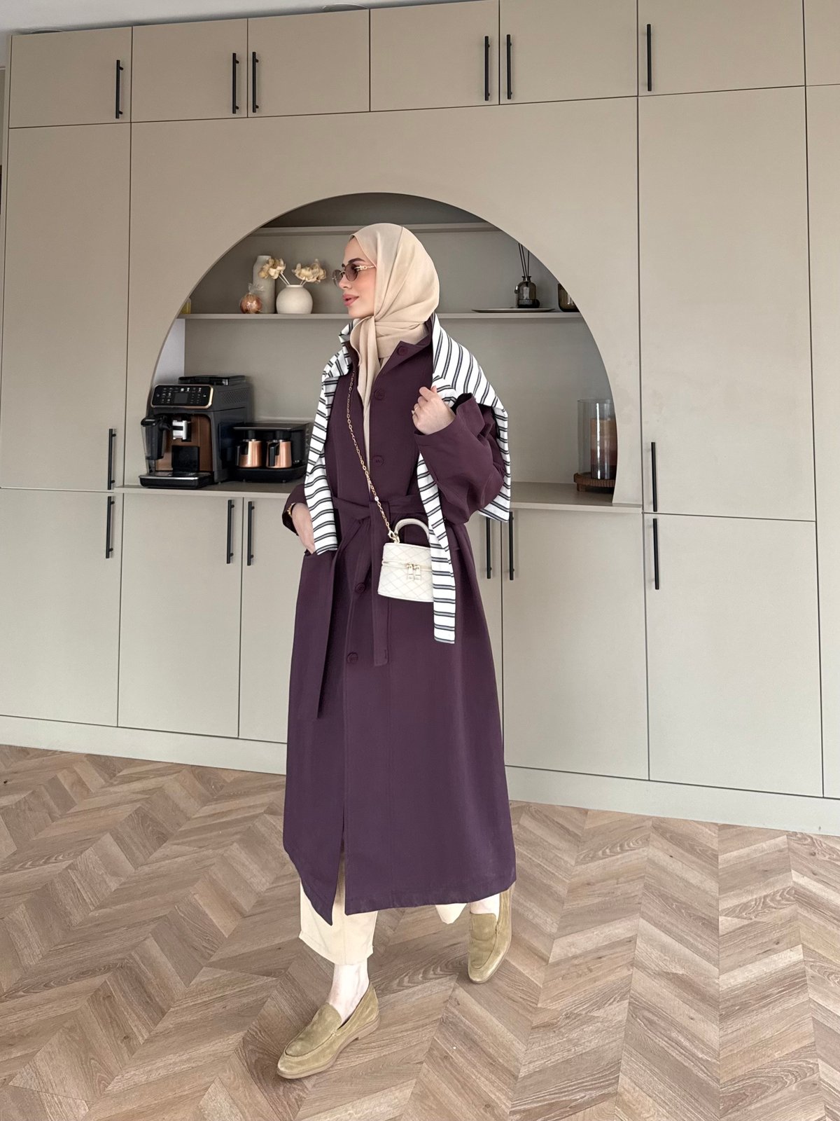 Delora Uzun Trenç Mürdüm (4570)