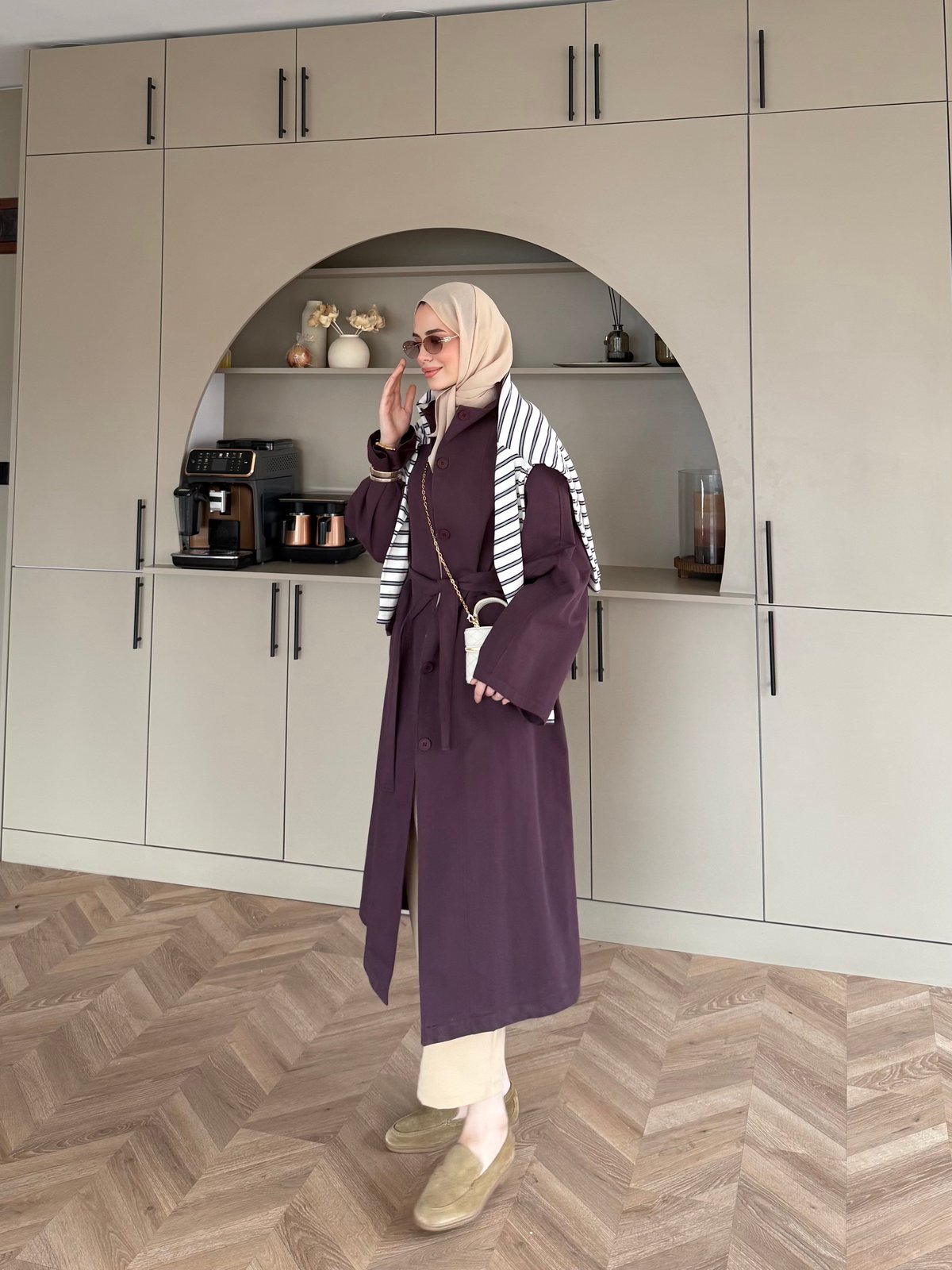 Delora Uzun Trenç Mürdüm (4570)
