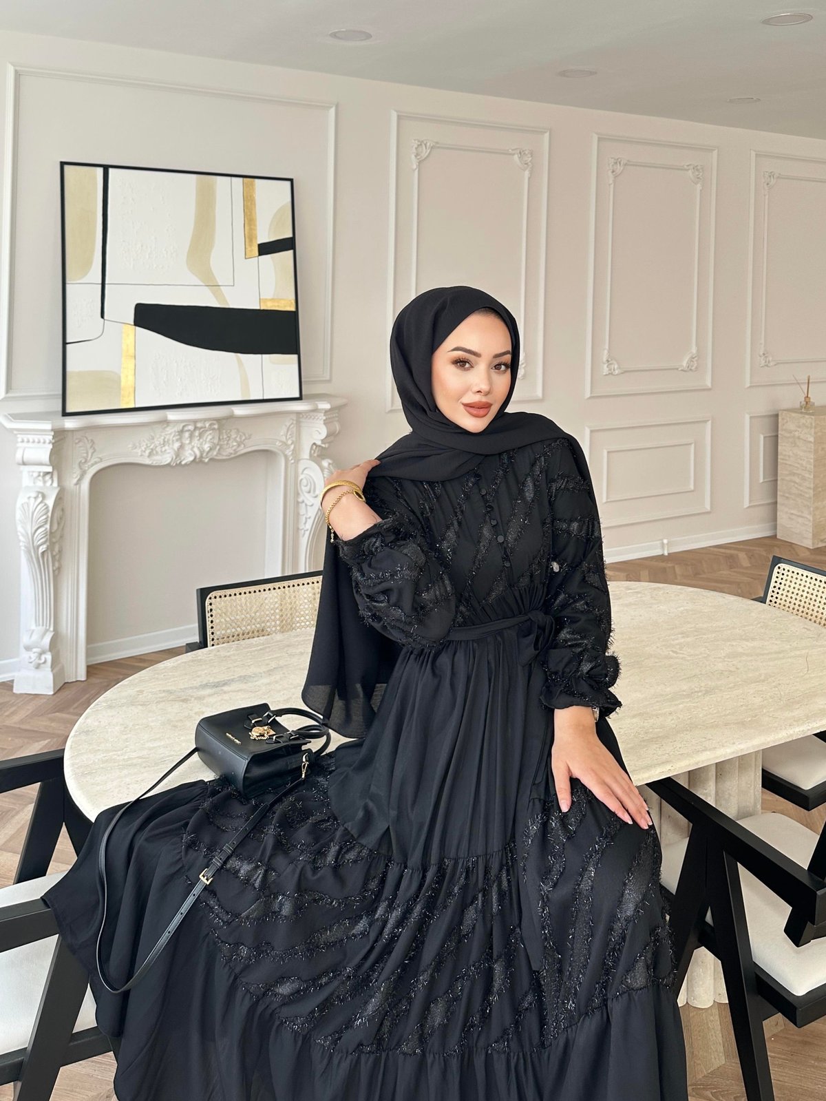Dora Elbise Siyah
