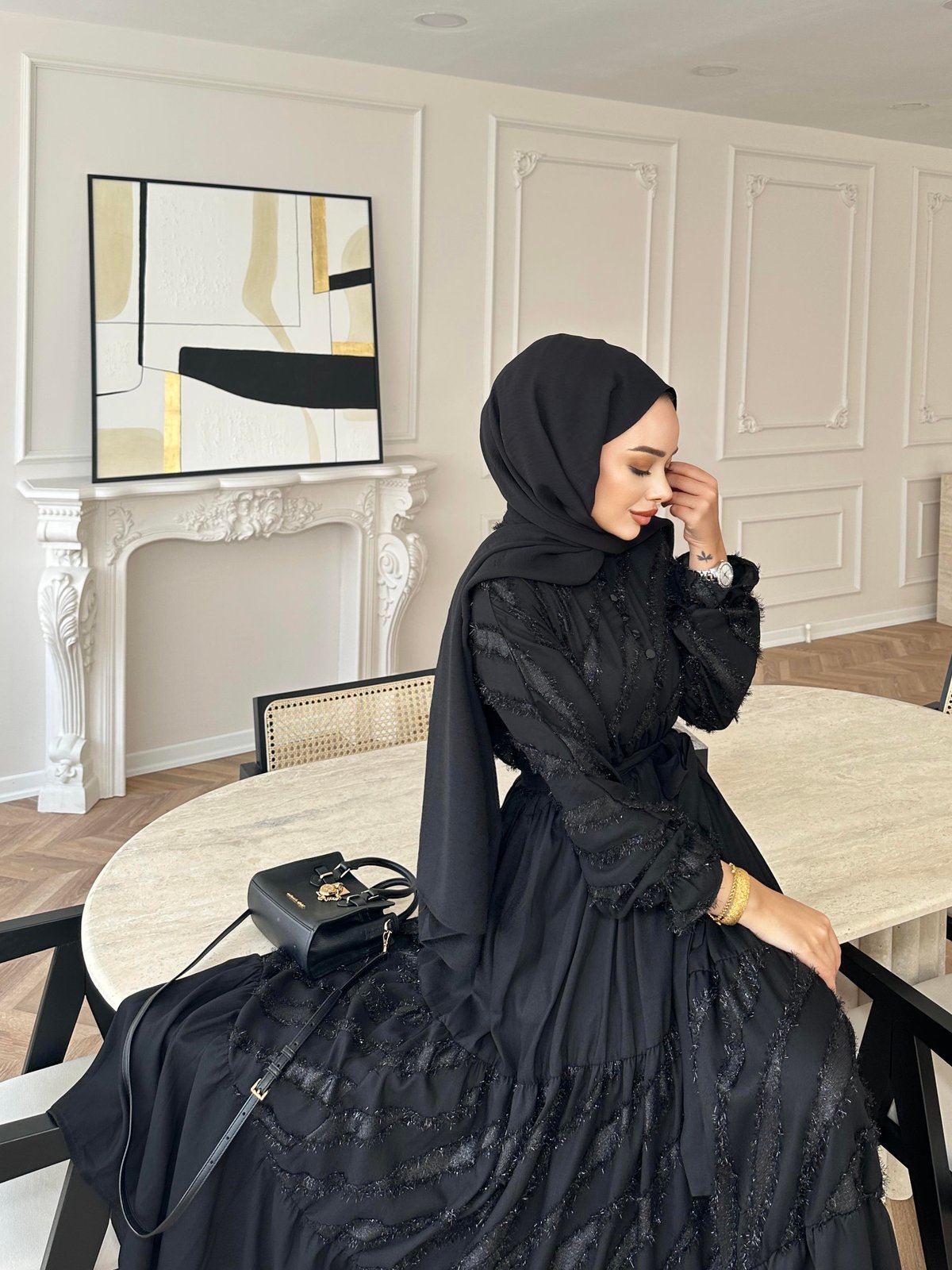 Dora Elbise Siyah