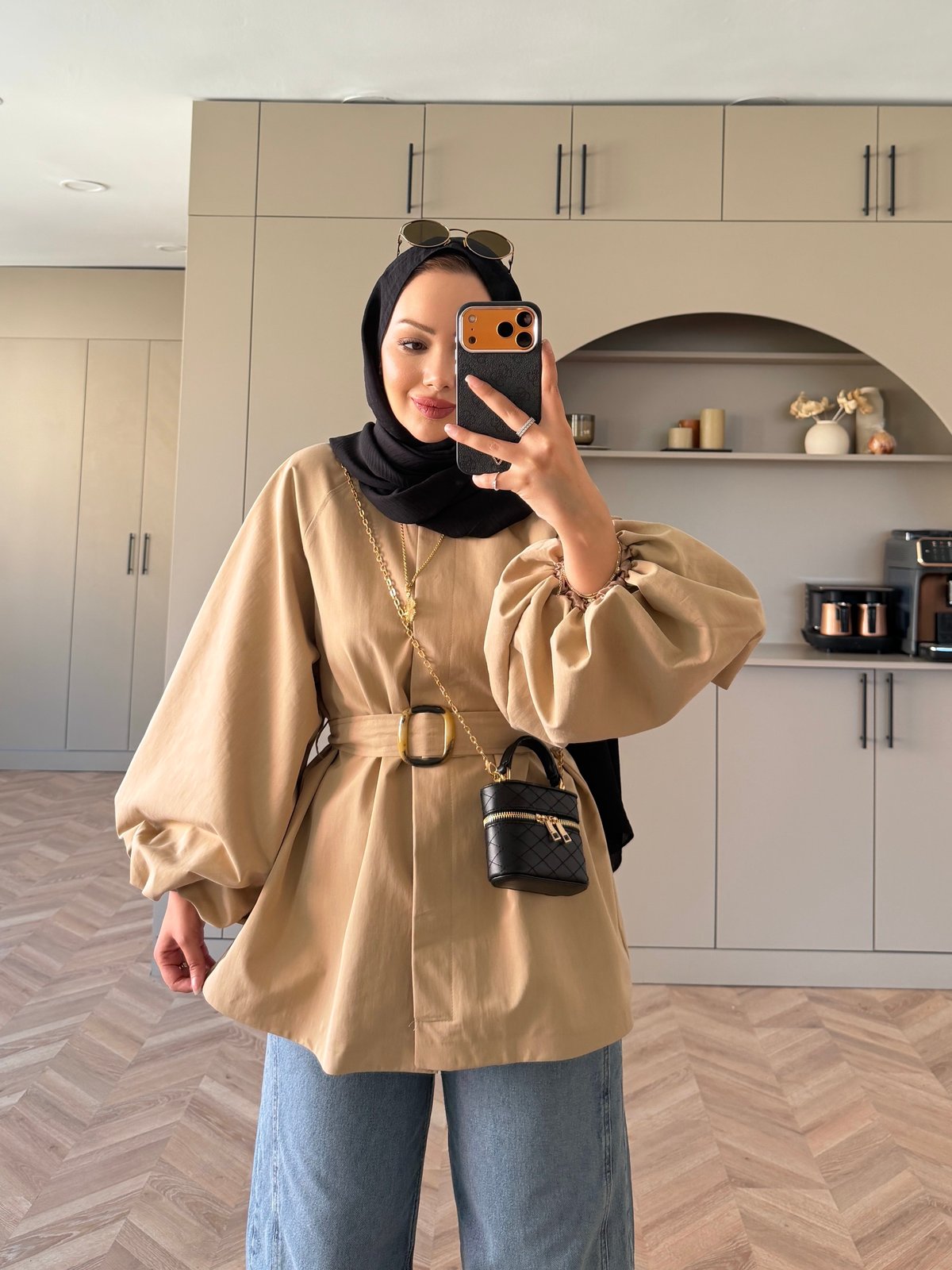 Duru Bomber Trenç Camel (4566)