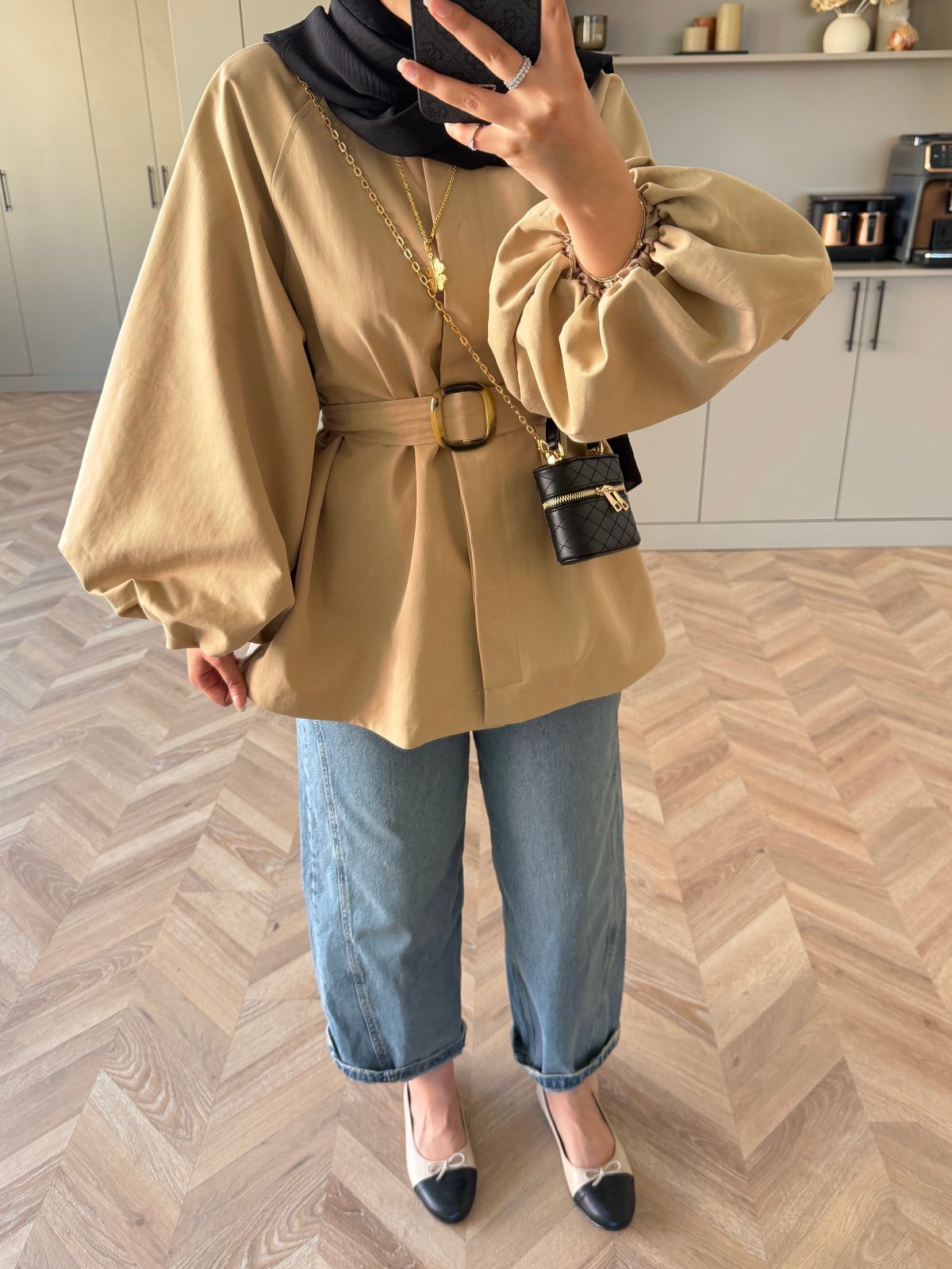 Duru Bomber Trenç Camel (4566)