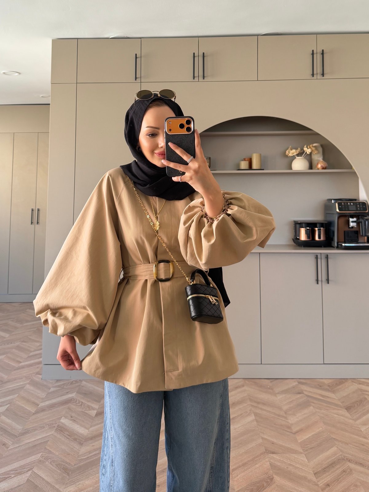 Duru Bomber Trenç Camel (4566)