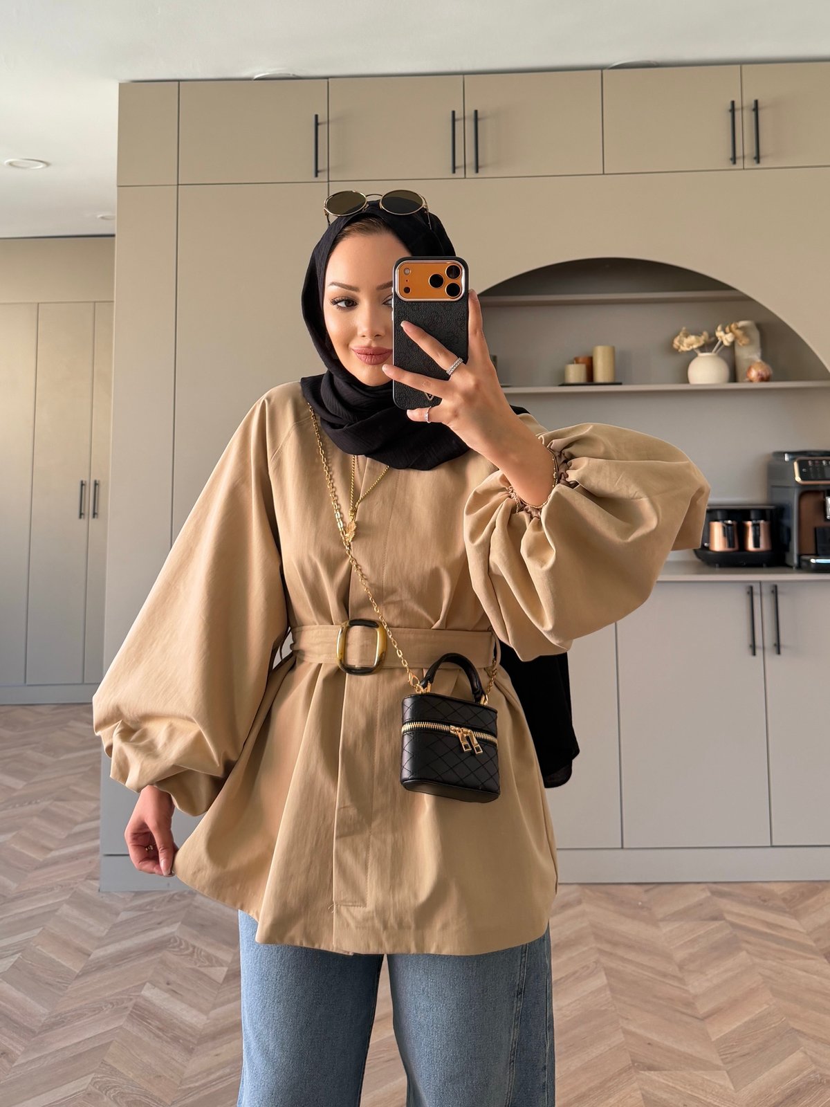 Duru Bomber Trenç Camel (4566)
