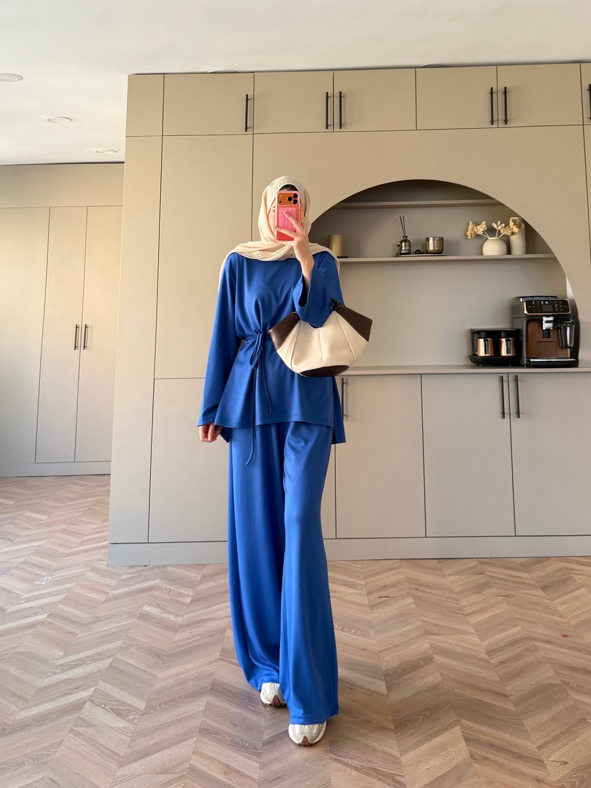 Echo Oysh Pantolonlu Takım Saks (4546)