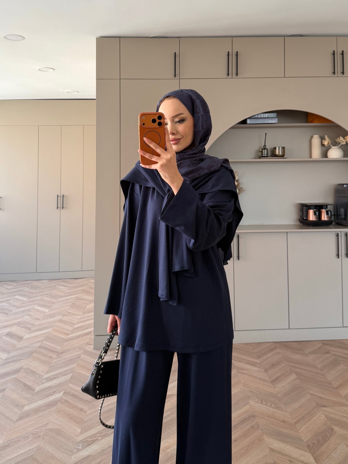 Eclair Atkılı Oysh Takım Lacivert (8013)
