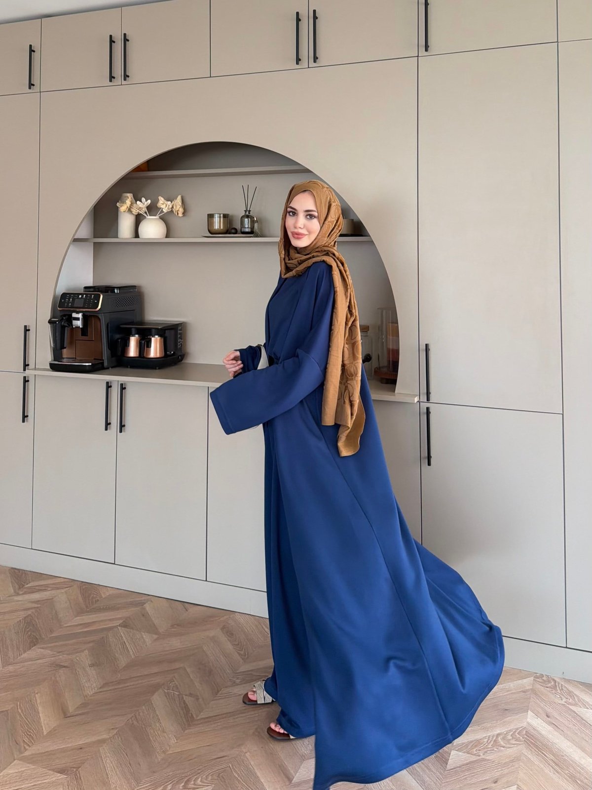 Ekin Kimono Pantolonlu Takım Lacivert (4510)