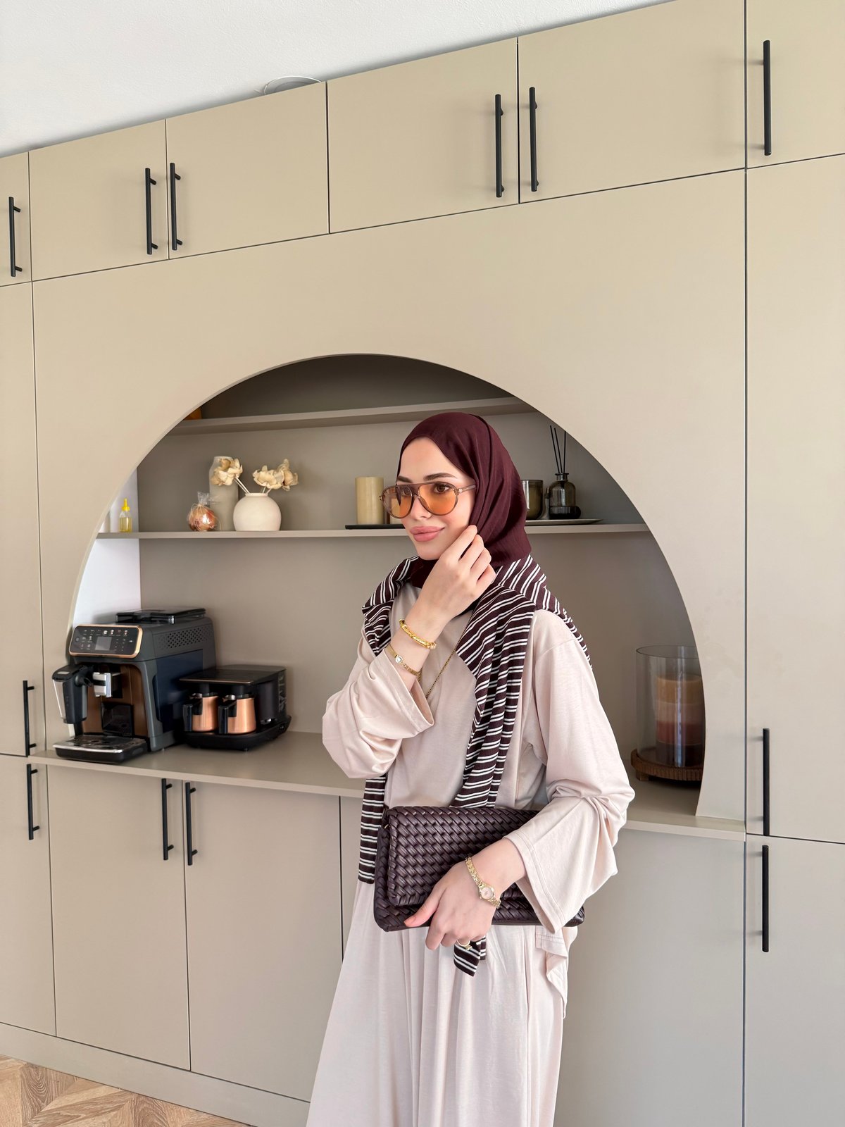 Emila Oysh Eşofman Takım Bej (2372)