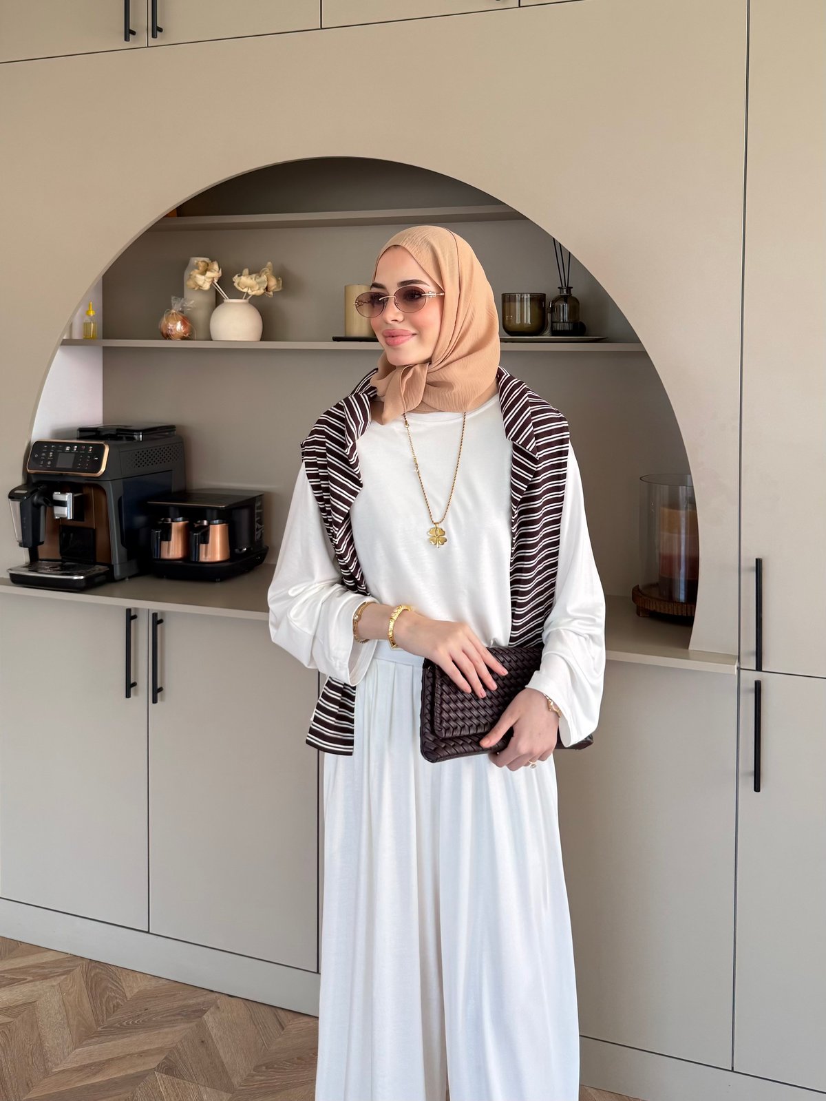 Emila Oysh Eşofman Takım Beyaz (2372)