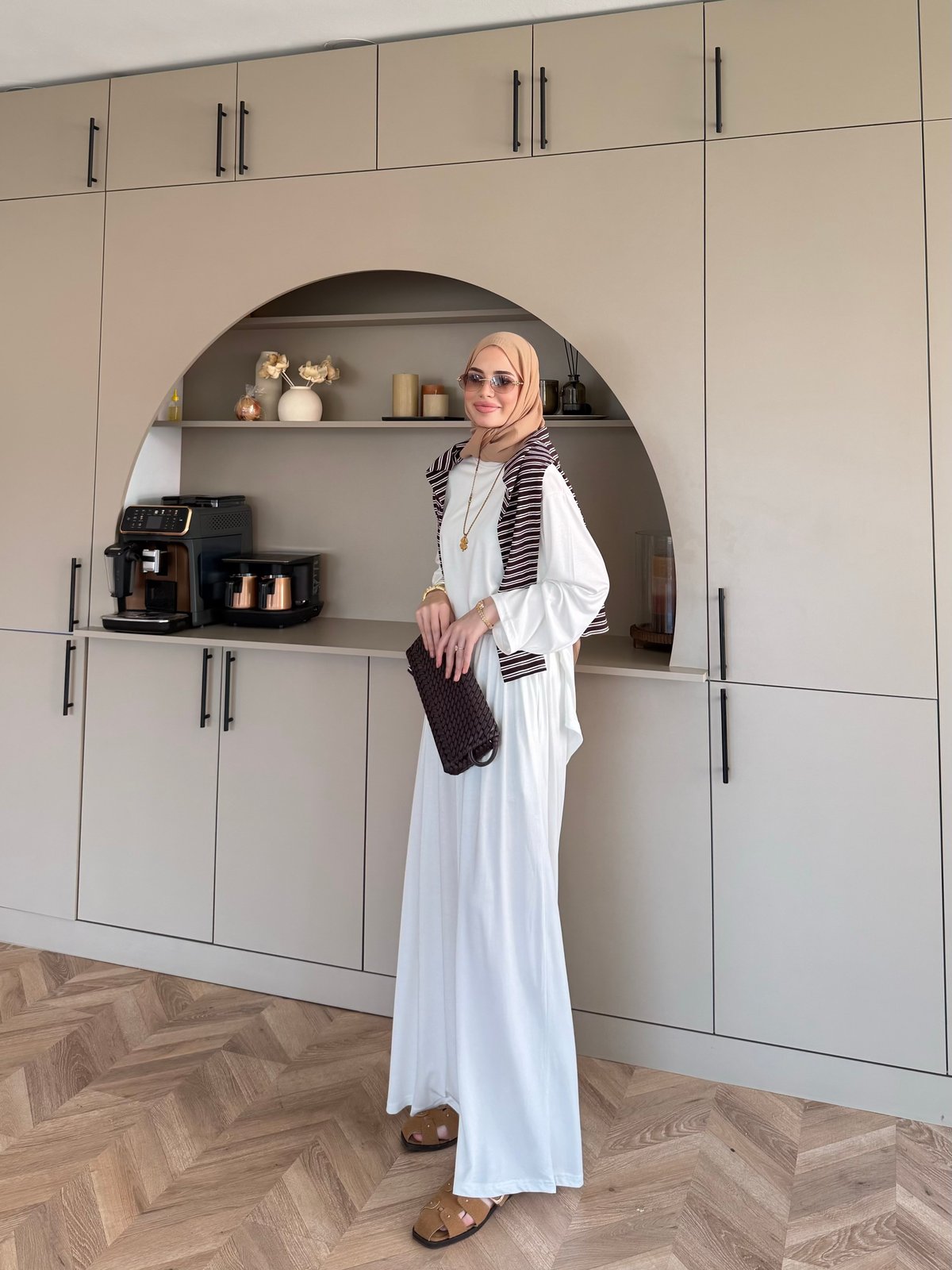 Emila Oysh Eşofman Takım Beyaz (2372)