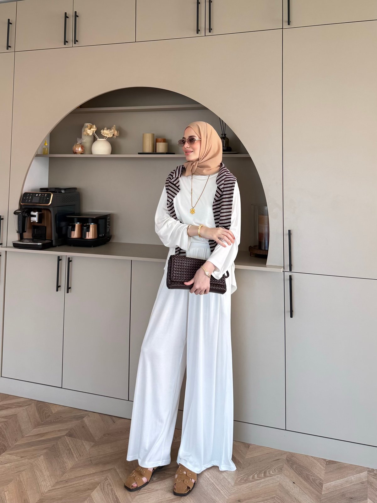 Emila Oysh Eşofman Takım Beyaz (2372)