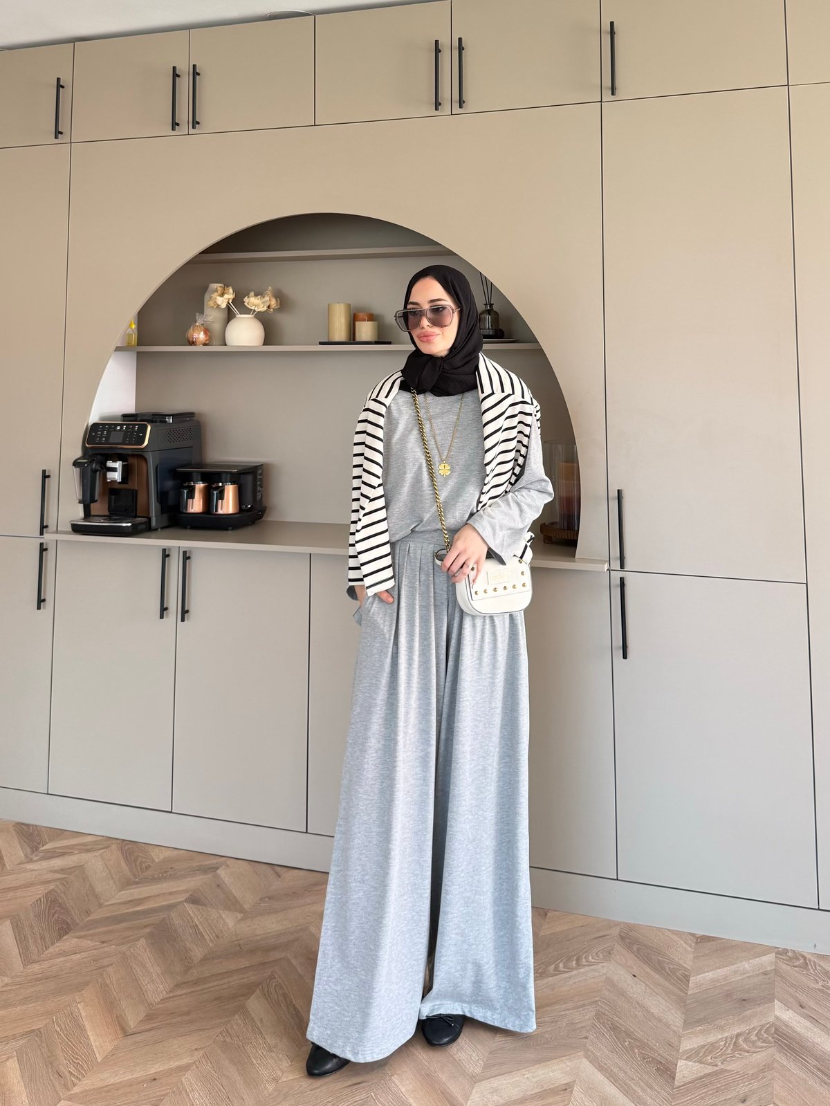 Emila Oysh Eşofman Takım Gri (2372)