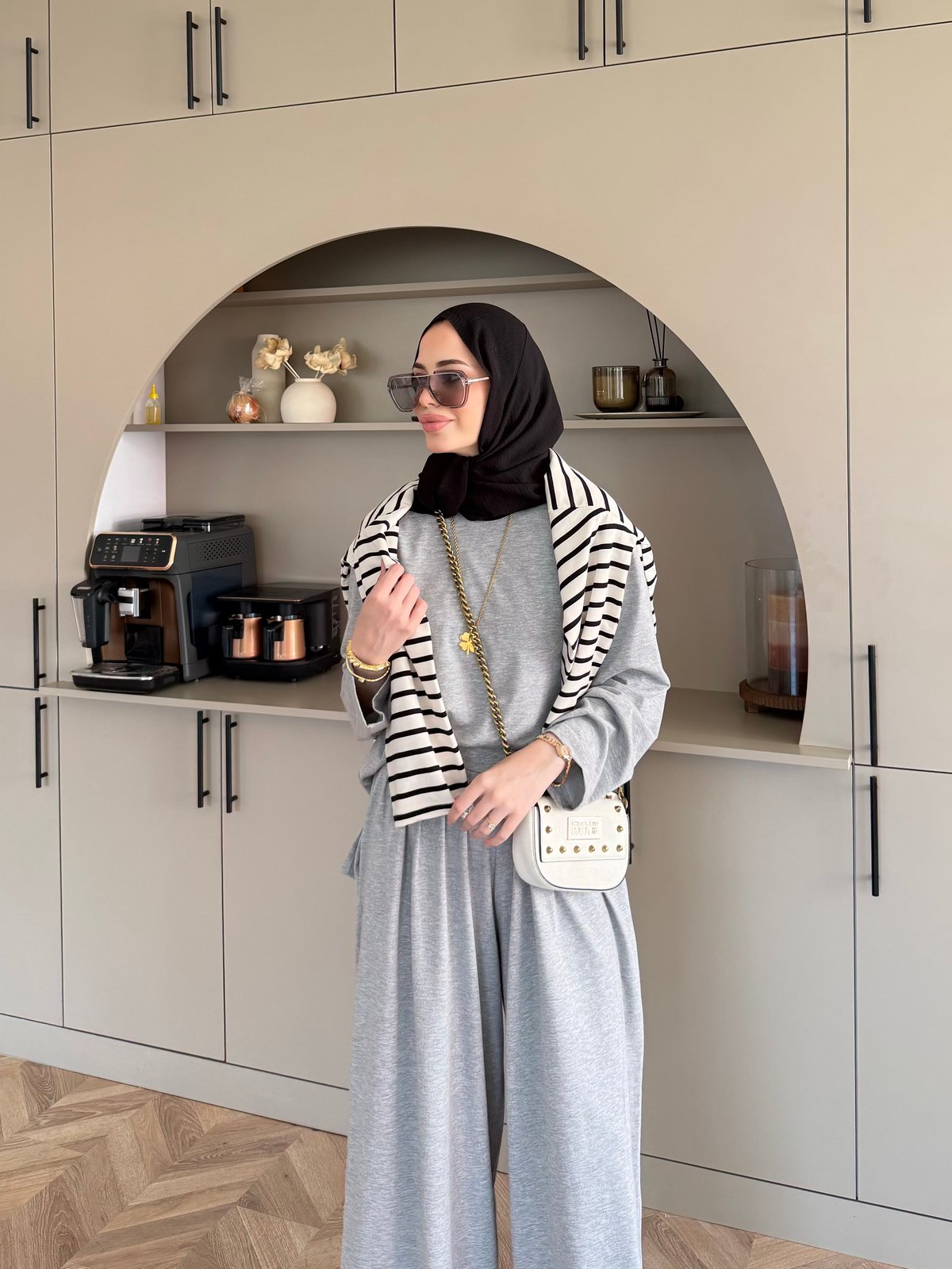 Emila Oysh Eşofman Takım Gri (2372)