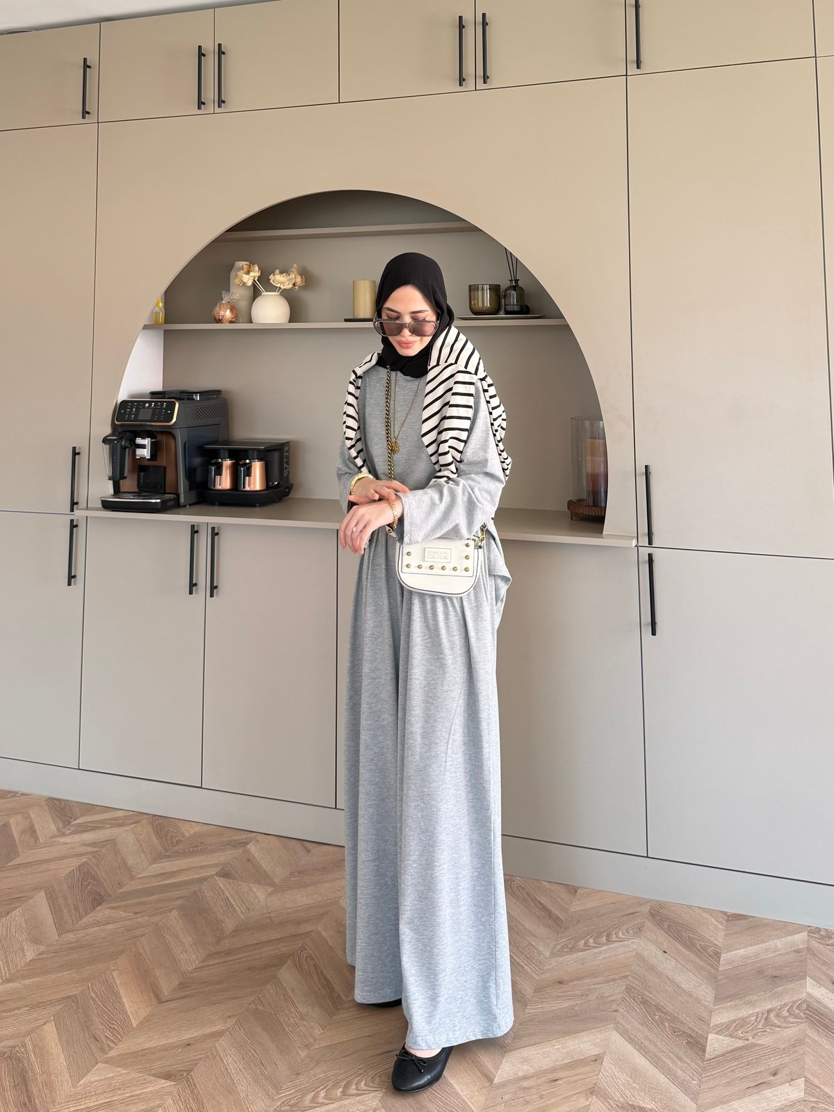 Emila Oysh Eşofman Takım Gri (2372)