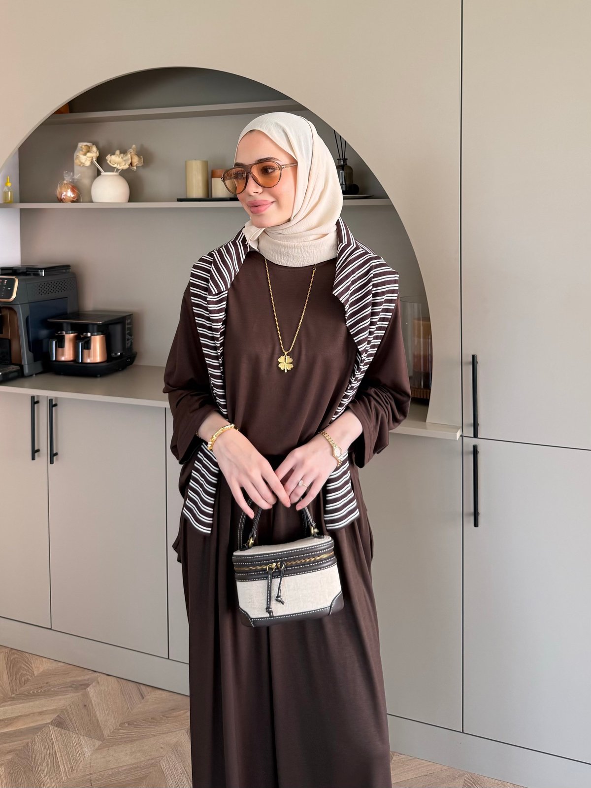 Emila Oysh Eşofman Takım Kahve (2372)