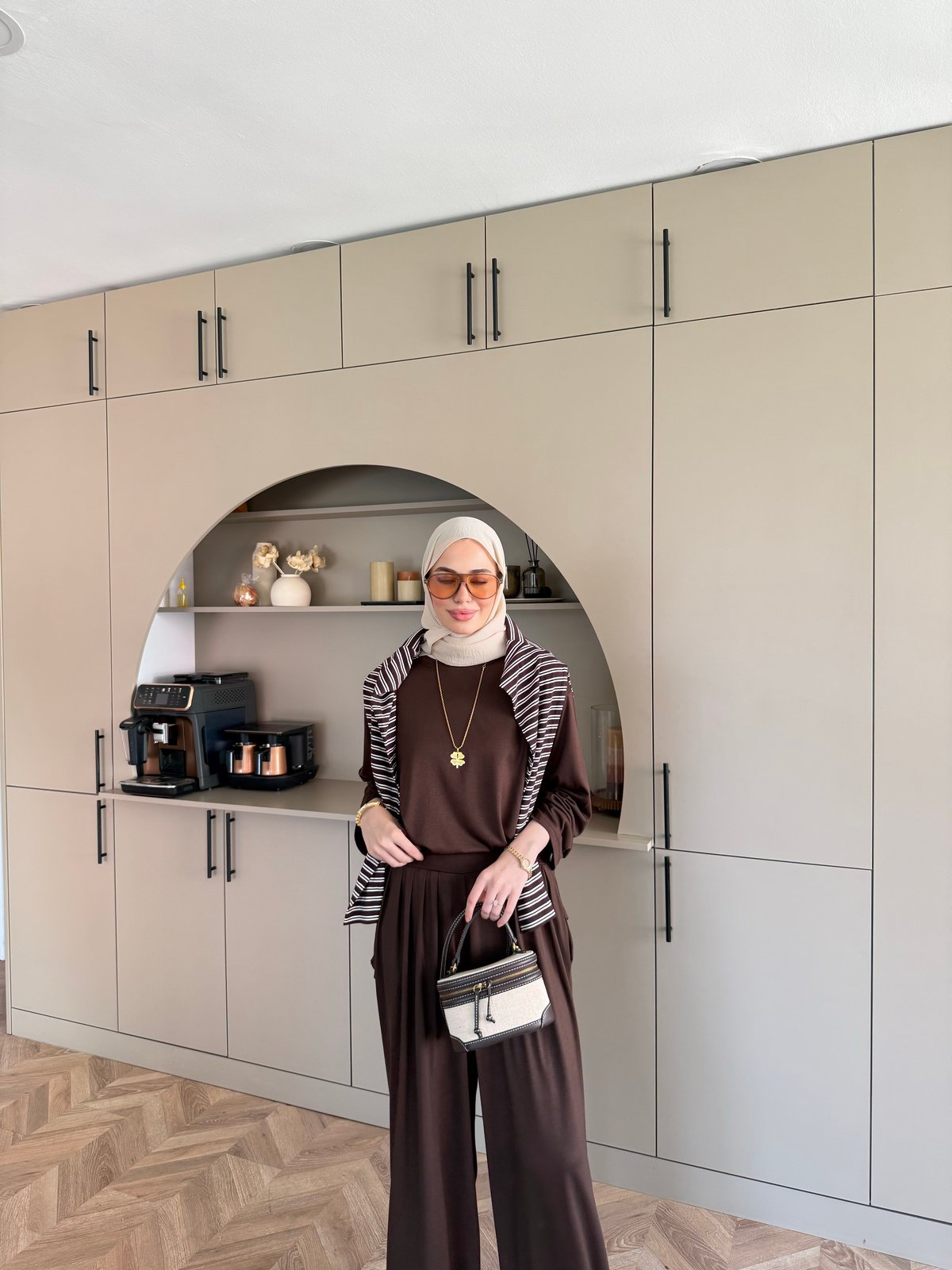 Emila Oysh Eşofman Takım Kahve (2372)
