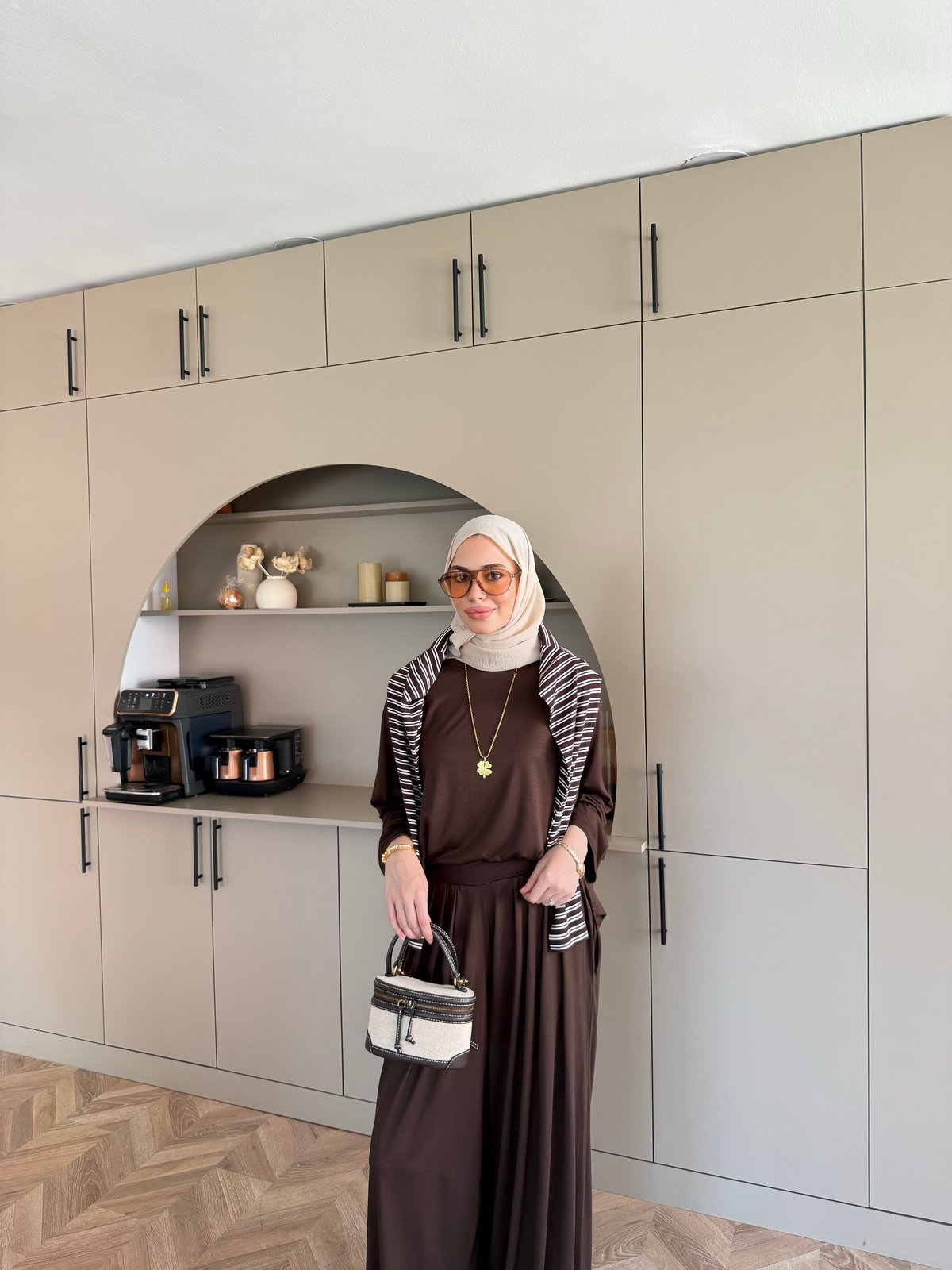 Emila Oysh Eşofman Takım Kahve (2372)