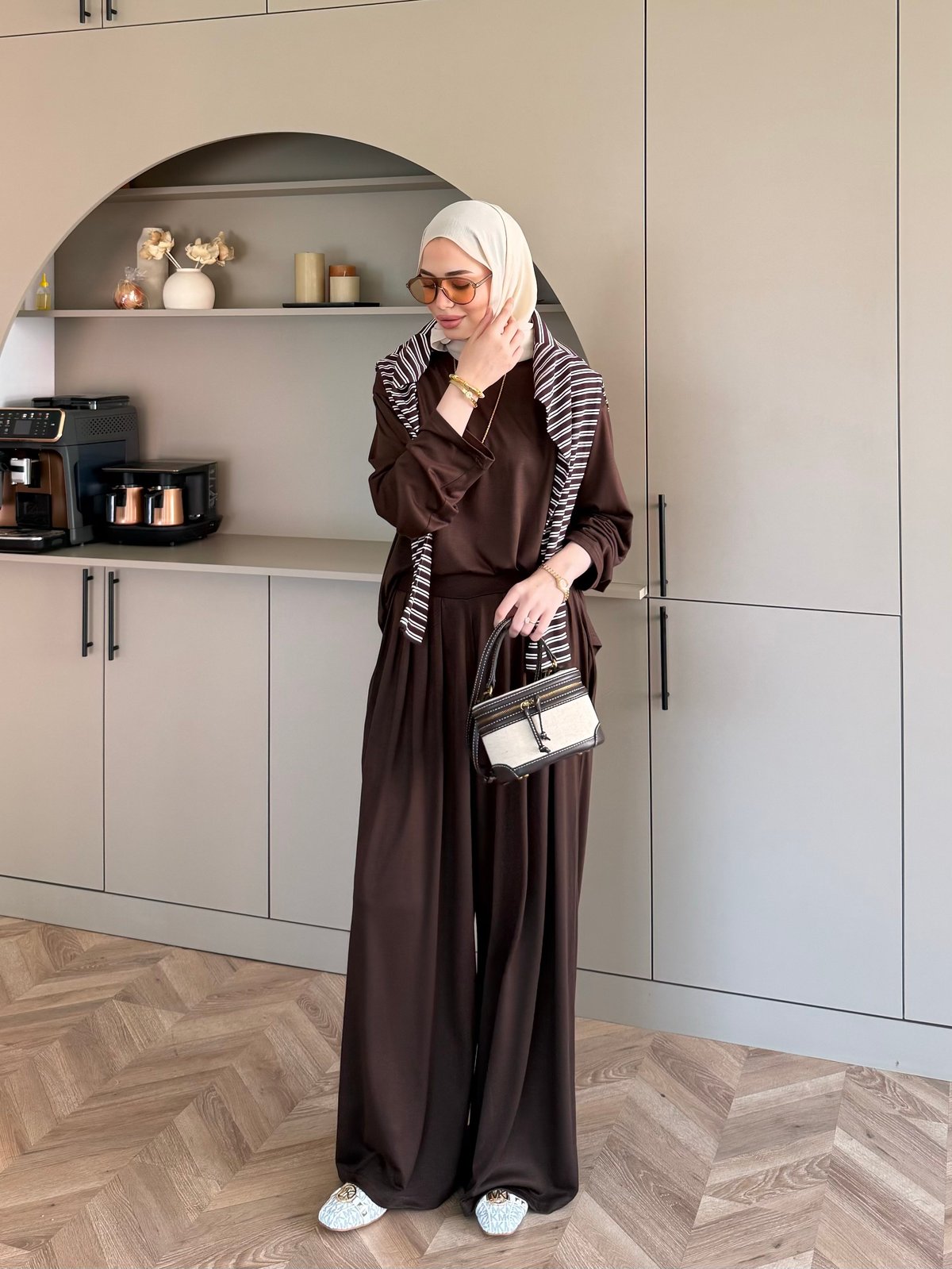 Emila Oysh Eşofman Takım Kahve (2372)