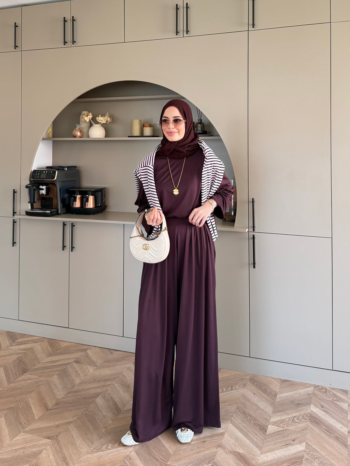 Emila Oysh Eşofman Takım Mürdüm (2372)
