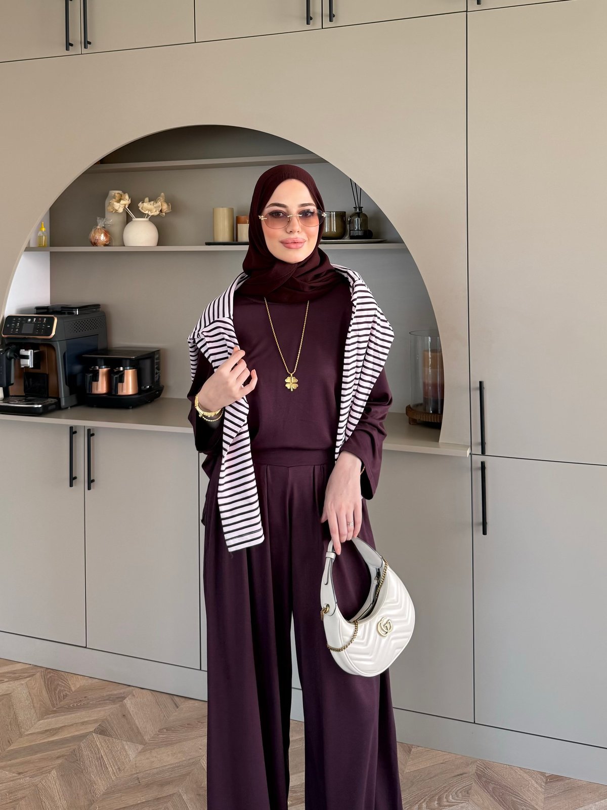 Emila Oysh Eşofman Takım Mürdüm (2372)