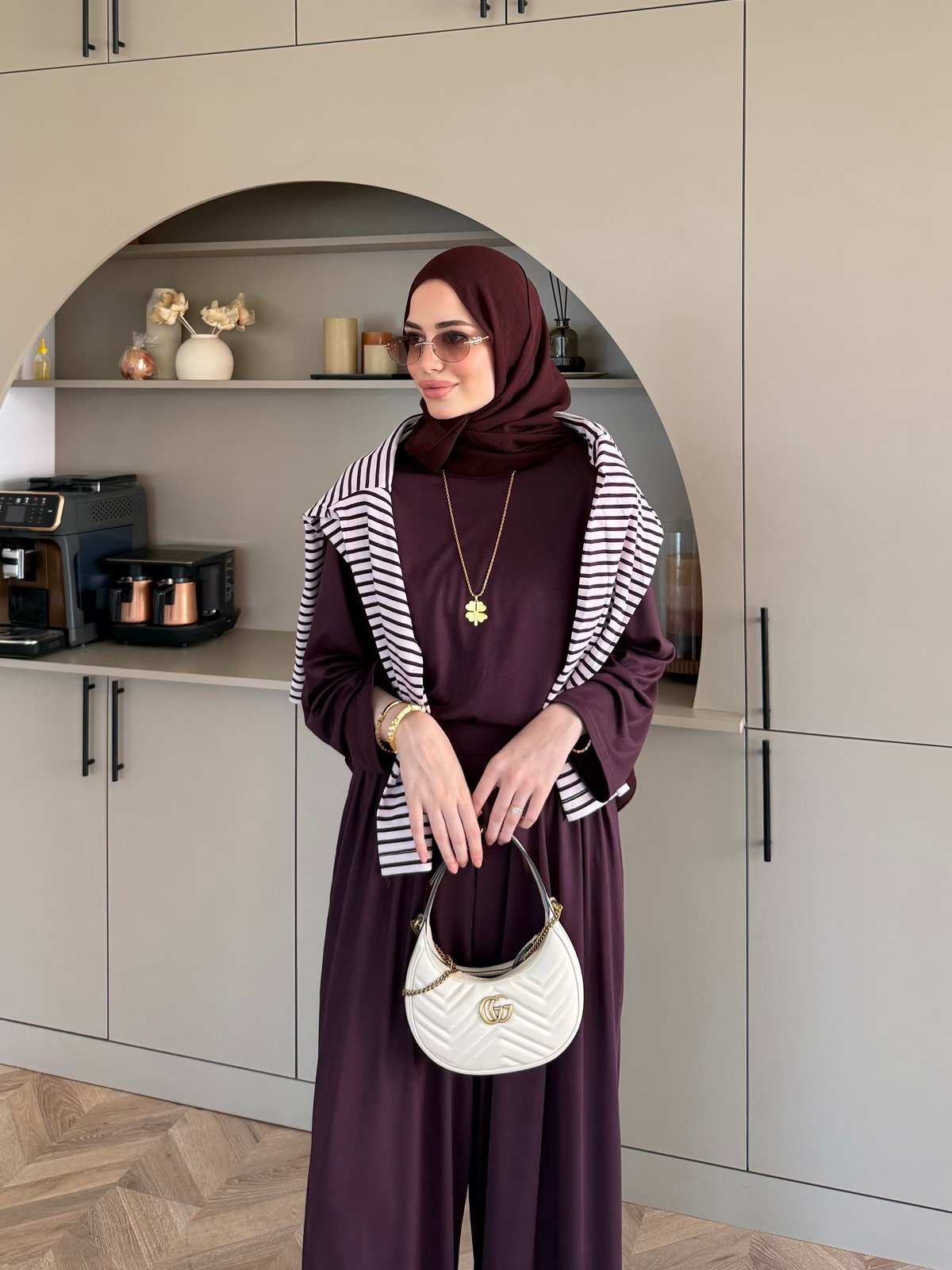 Emila Oysh Eşofman Takım Mürdüm (2372)