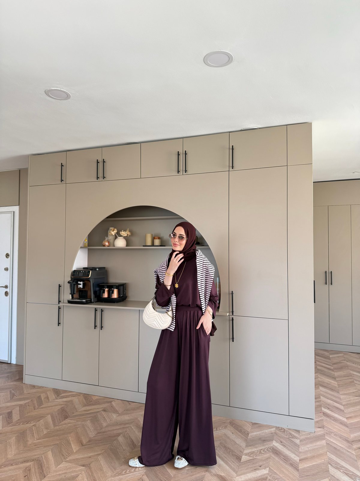 Emila Oysh Eşofman Takım Mürdüm (2372)