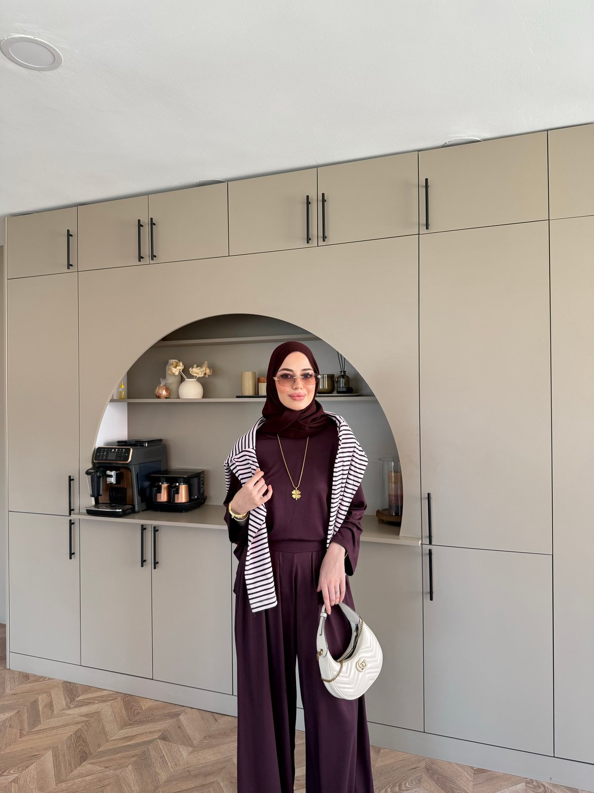 Emila Oysh Eşofman Takım Mürdüm (2372)