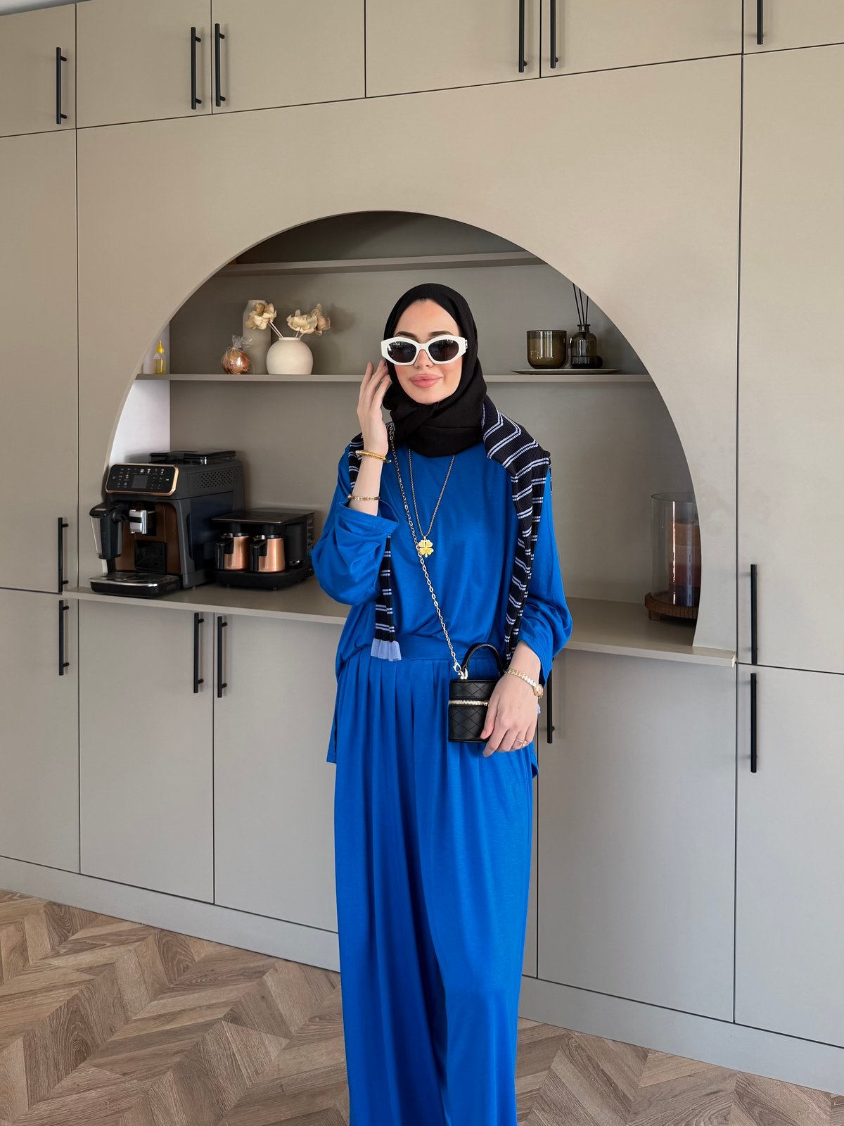 Emila Oysh Eşofman Takım Saks (2372)