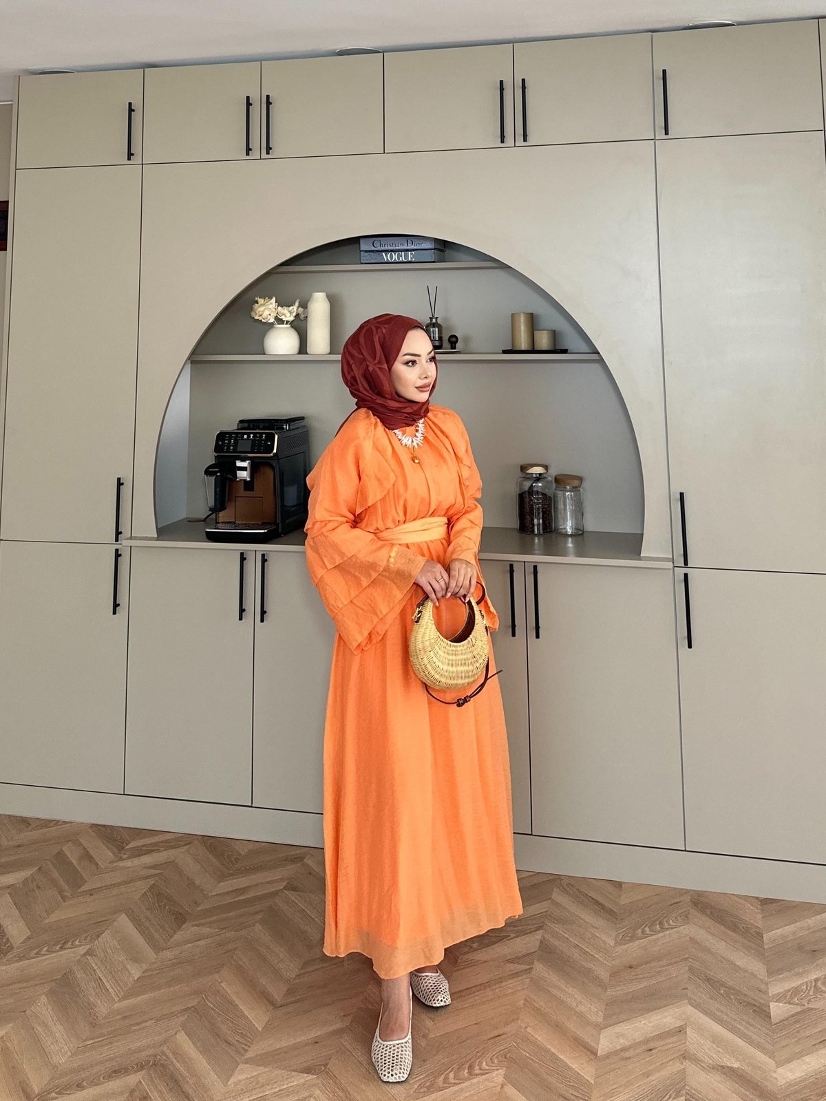 Farah Elbise Turuncu