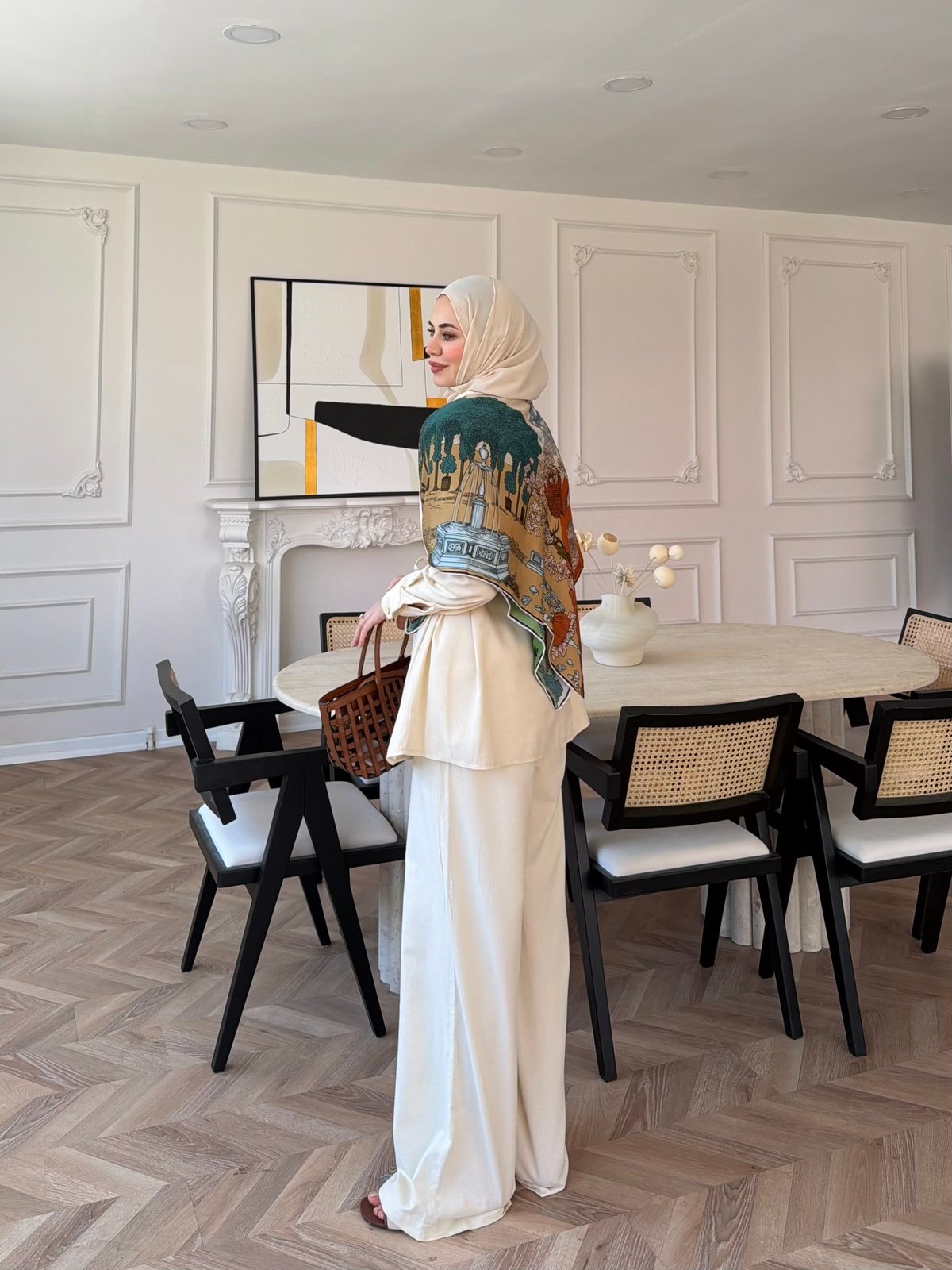 Flint Düğme Detaylı Pantolonlu Takım Bej (4517)