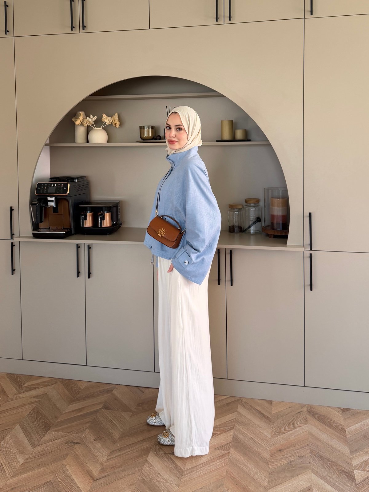 Fresia Kısa Trenç Bebe Mavisi (846)