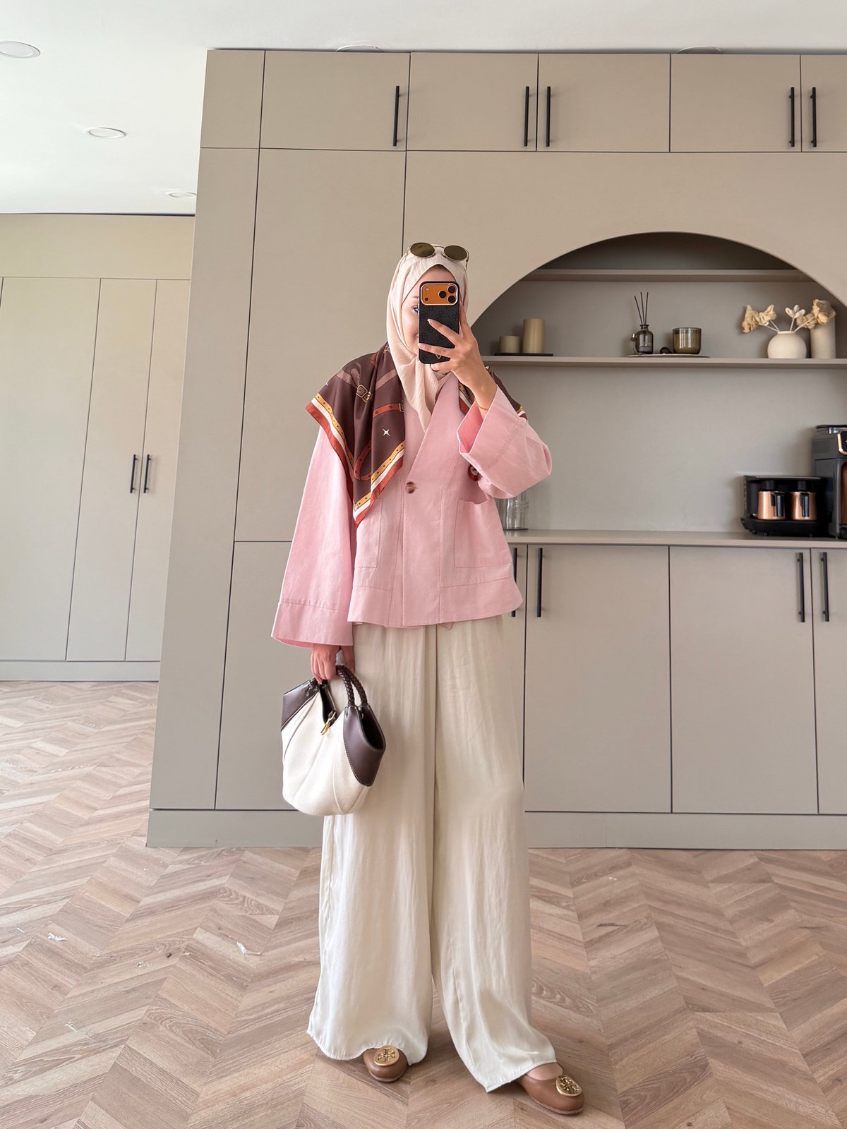 Front Düğmeli Bluz Pembe (5461)
