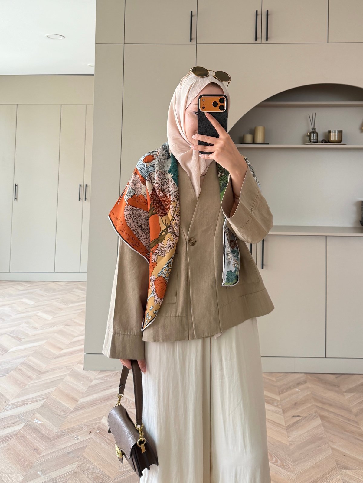Front Düğmeli Bluz Haki (5461)