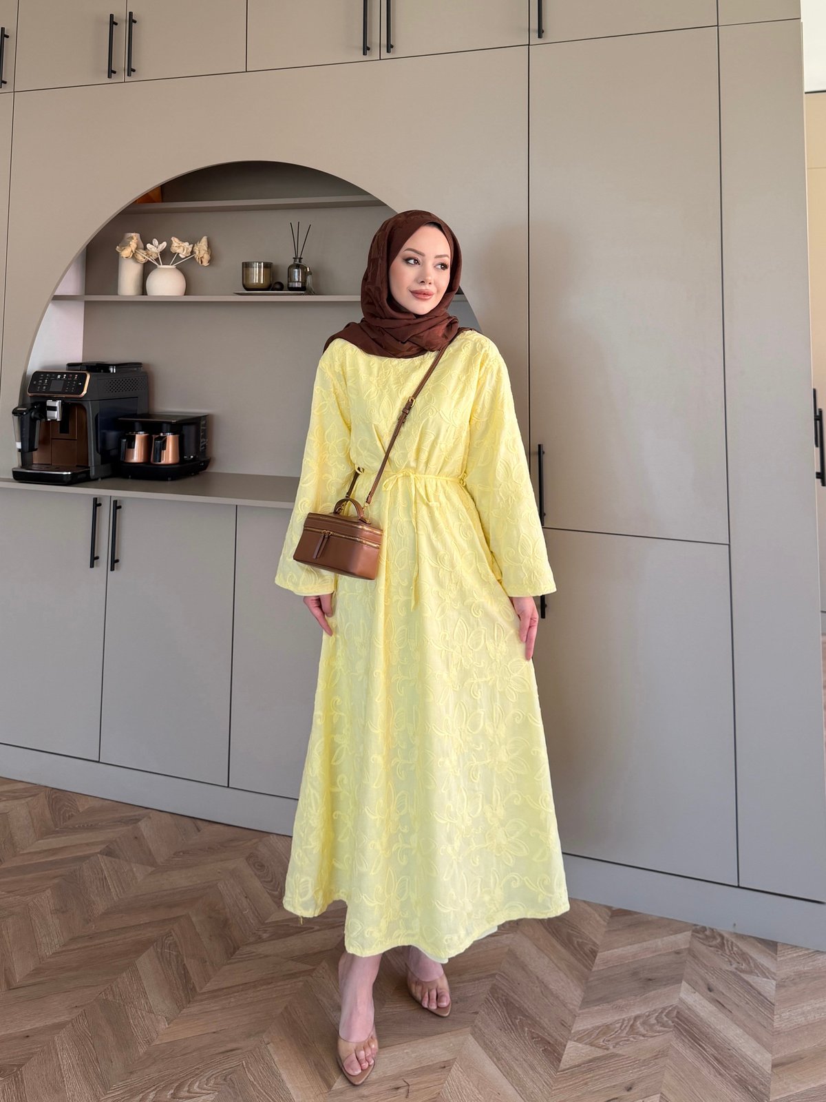 Fuya Brode Elbise ButterYellow (4494)