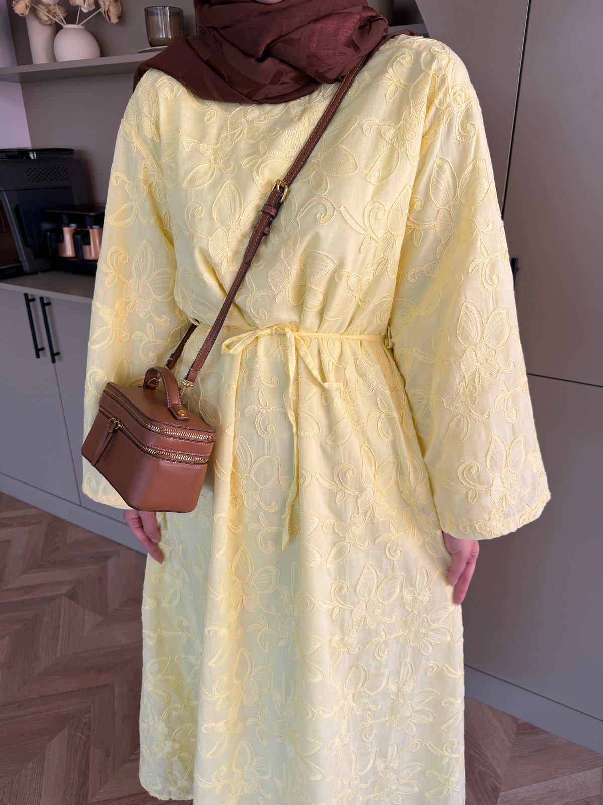 Fuya Brode Elbise ButterYellow (4494)