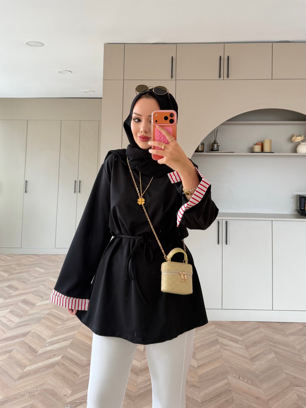 Garnili Oversize Oysh Sweat Siyah (3521)