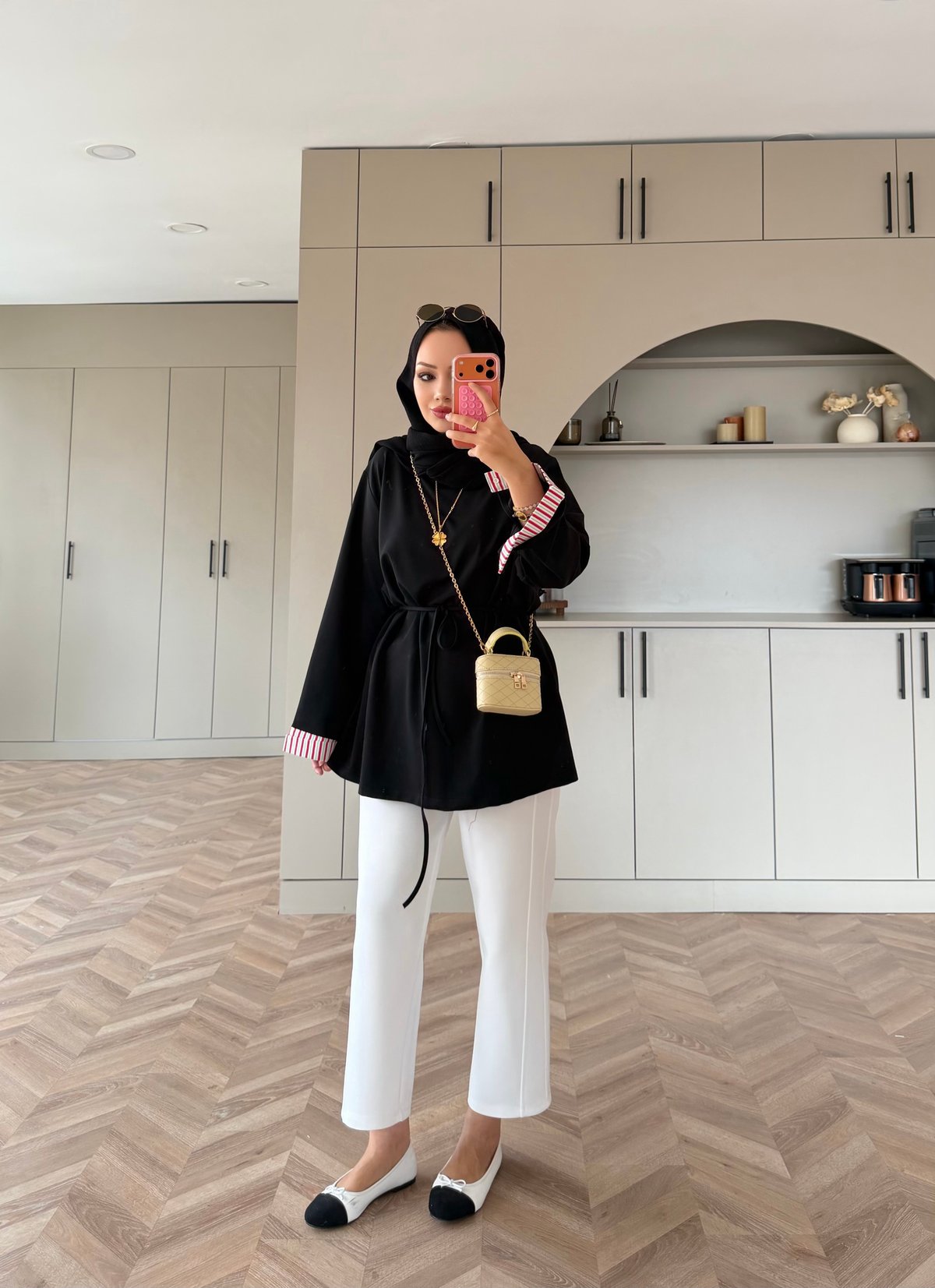 Garnili Oversize Oysh Sweat Siyah (3521)
