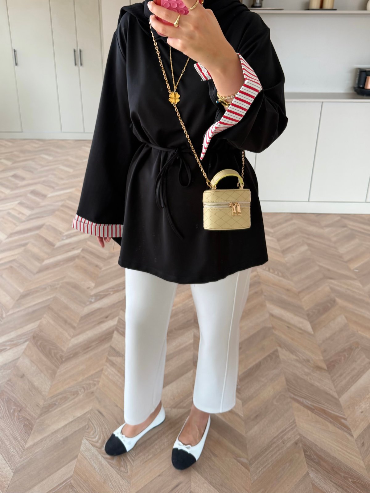 Garnili Oversize Oysh Sweat Siyah (3521)