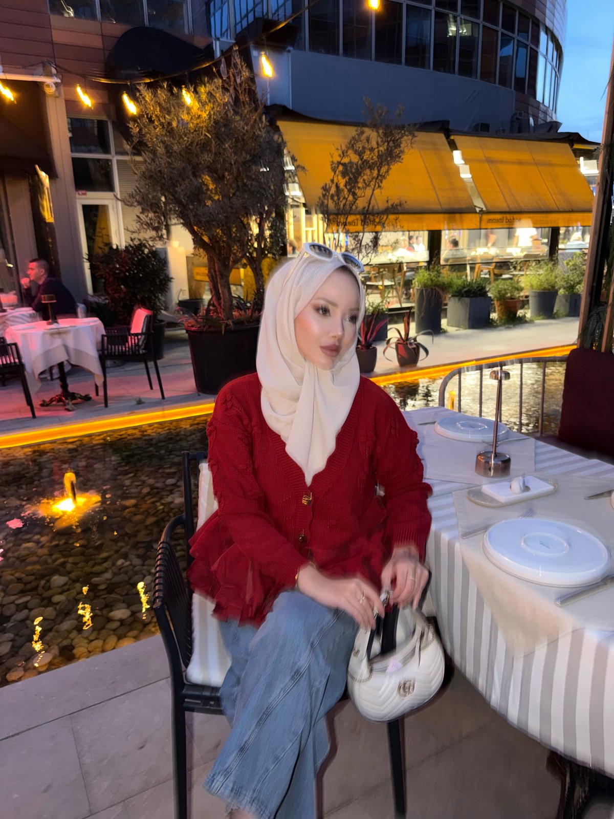 Kat Kat Volanlı Hırka Kırmızı (1107)