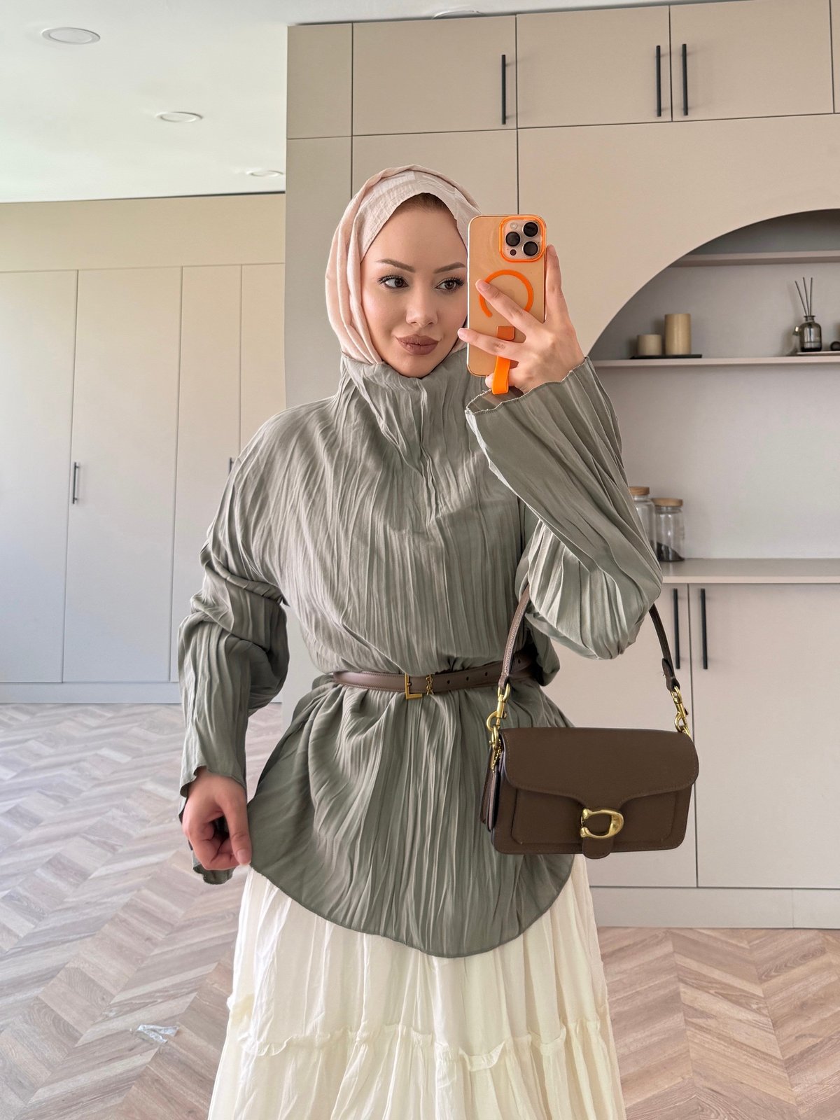 Katia Krınkıl Bluz Haki