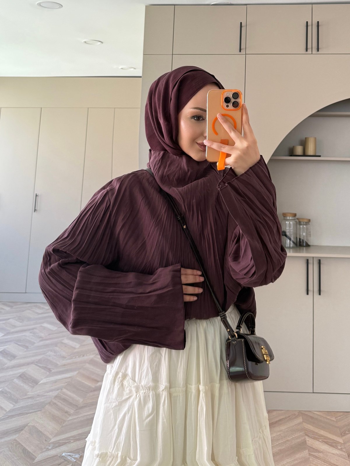 Katia Krinkıl Bluz Mürdüm