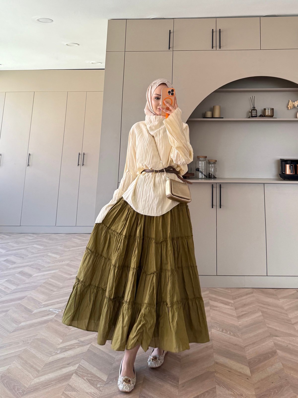 Katia Kırışık Bluz Sarı