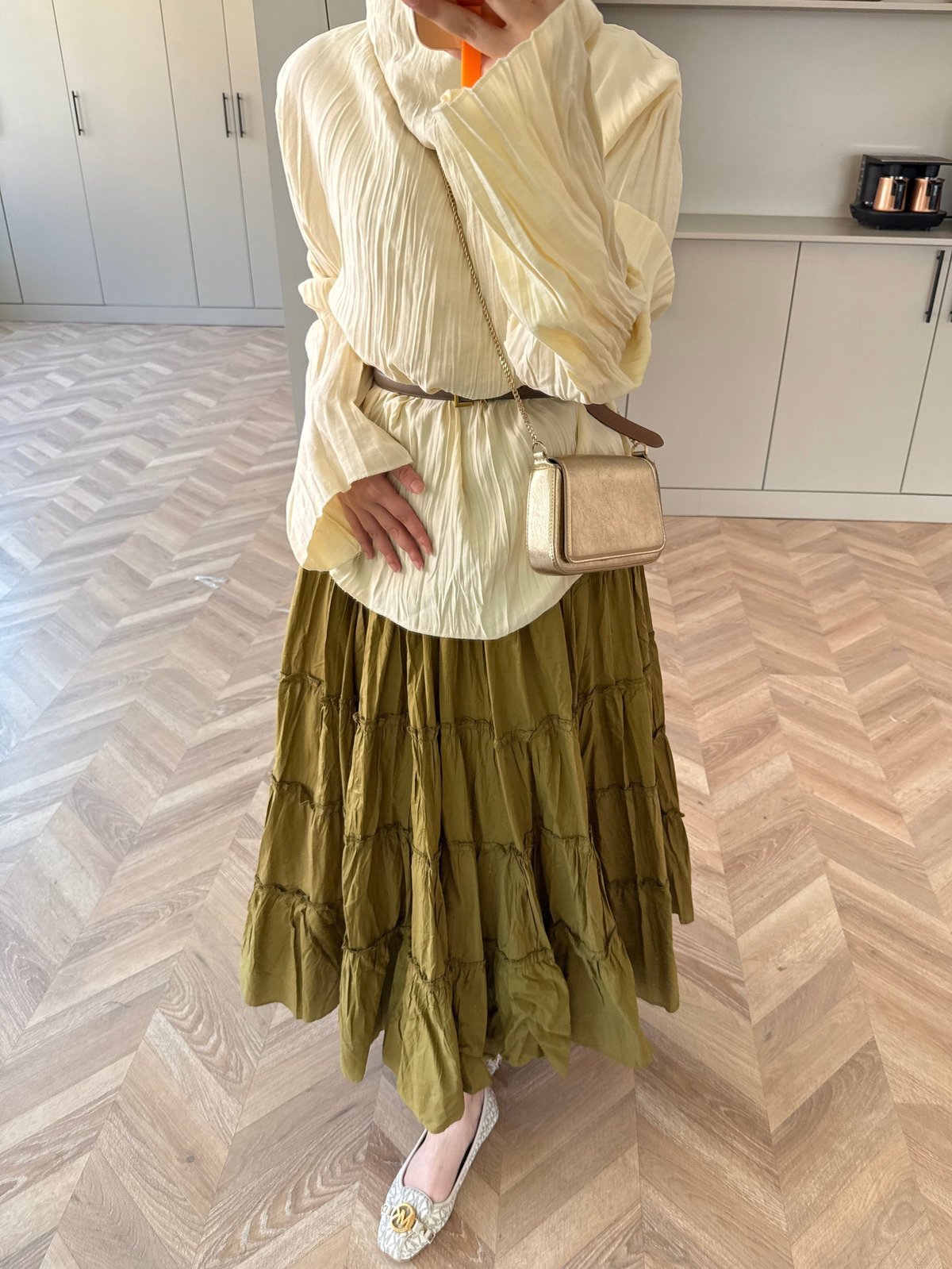 Katia Kırışık Bluz Sarı