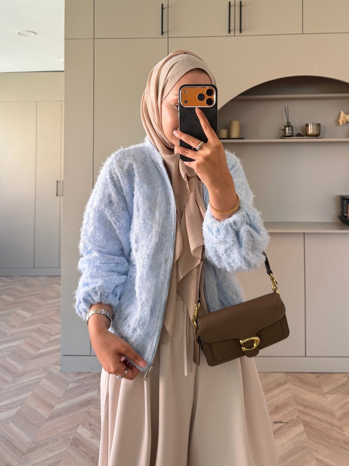 Lia Bomber Ceket Bebe Mavisi (4523)