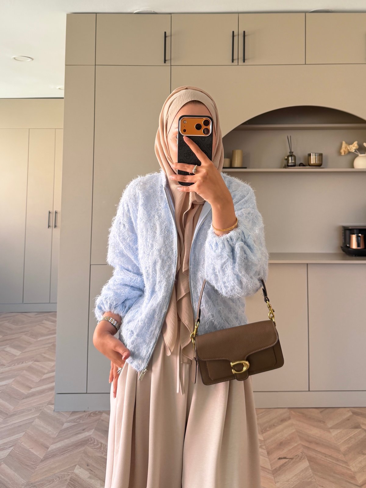 Lia Bomber Ceket Bebe Mavisi (4523)