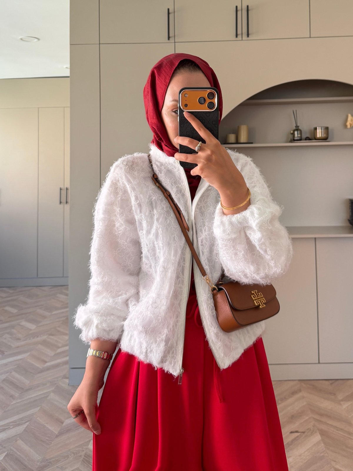 Lia Bomber Ceket Beyaz (4523)